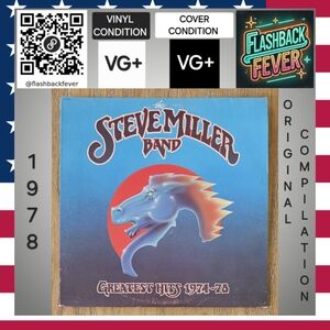 STEVE MILLER BAND•Greatest Hits 1974-78•US 1978 (#S00-11872)•Capitol